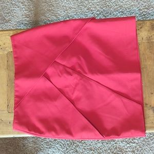 H&M red short skirt
